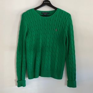 Ralph Lauren emerald crewneck sweater